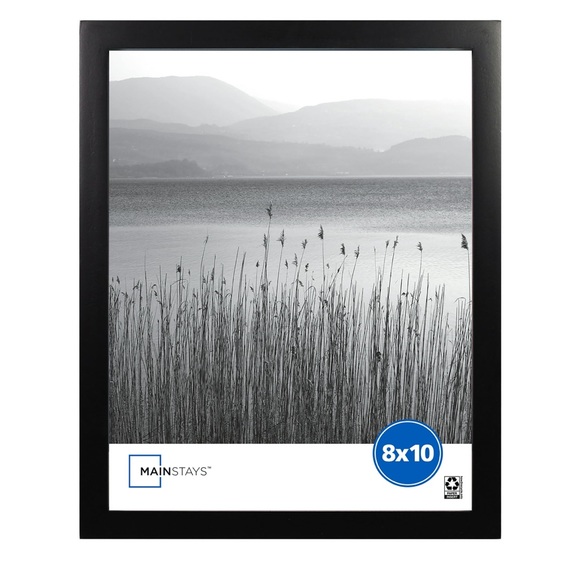 NWT Mainstays 8x10 Black 0.5" Gallery Wall Picture Frame - Picture 2 of 13